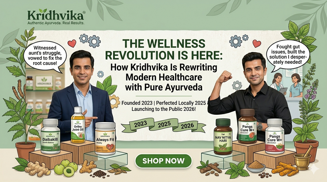The Wellness Revolution Is Here: How Kridhvika Is Rewriting Modern Healthcare with Pure Ayurveda