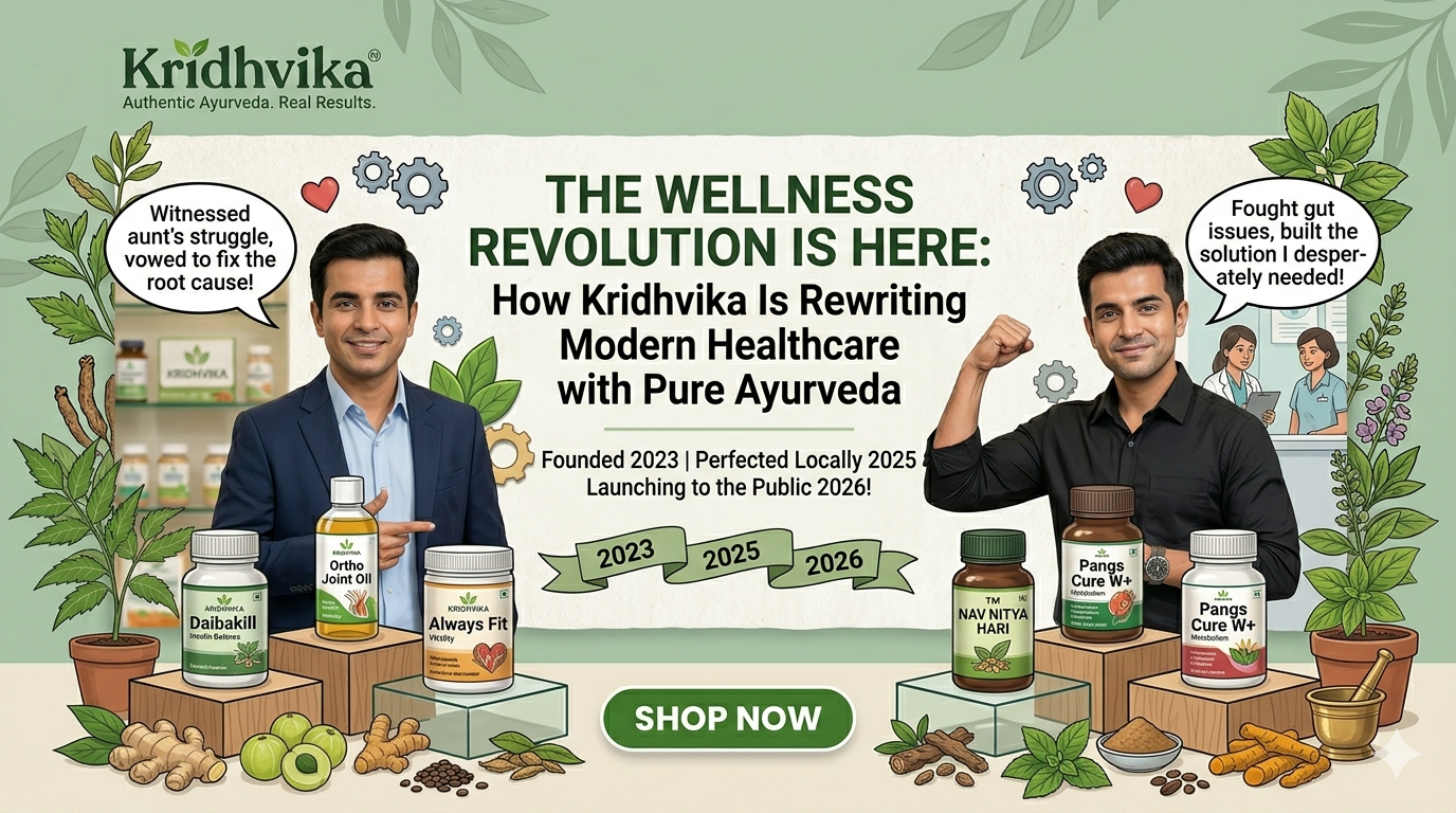 The Wellness Revolution Is Here: How Kridhvika Is Rewriting Modern Healthcare with Pure Ayurveda