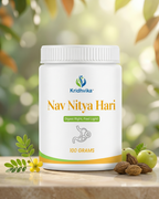 KRIDHVIKA NAV NITYA HARI Ayurvedic Digestive & Kabja Care Powder for Stomach Wellness and Gut Support | Helps Maintain Easy Bowel Movement | Use 2–3 gm with Warm Water | 100 gm