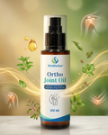 KRIDHVIKA ORTHO JOINT OIL Ayurvedic Pain Relief Massage Oil for Joint, Knee & Muscle Comfort | Fast Absorption Herbal Formula | Apply Gently on Affected Area | 100 ML