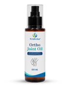 KRIDHVIKA ORTHO JOINT OIL Ayurvedic Pain Relief Massage Oil for Joint, Knee & Muscle Comfort | Fast Absorption Herbal Formula | Apply Gently on Affected Area | 100 ml